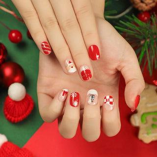 What is the healthiest fake nail option?