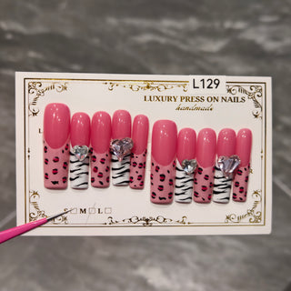 Pink Animal Print